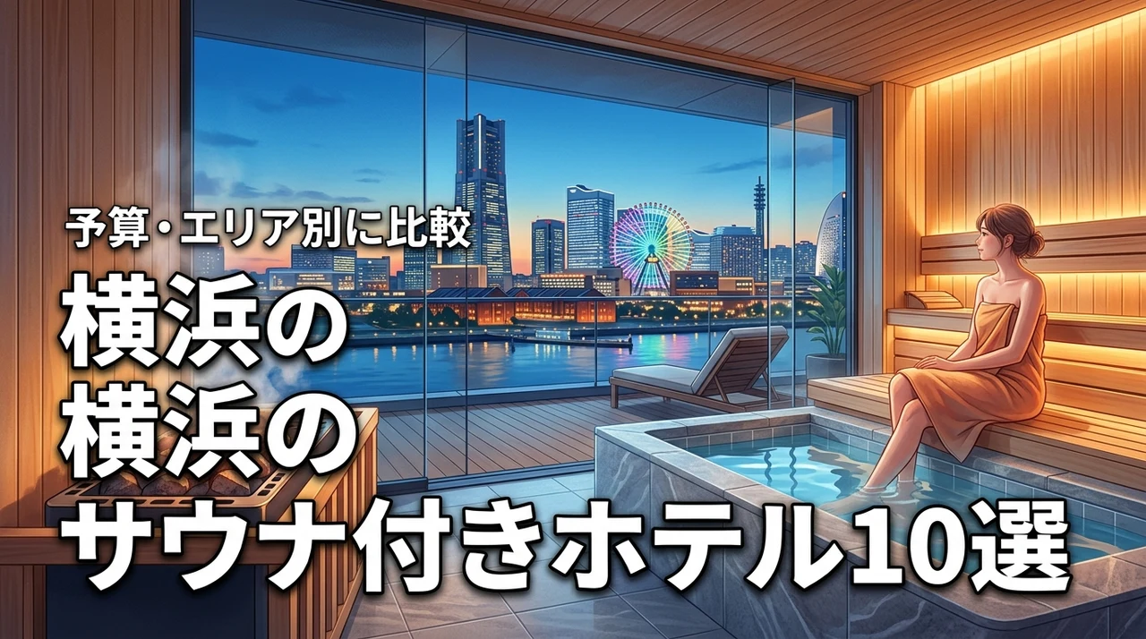 横浜でサウナ付きホテルのおすすめ10選！予算やエリア別に宿泊先を比較検証